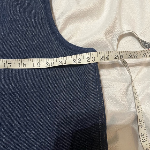 Vintage Sears Robucks Jean Vest - Picture 10 of 12